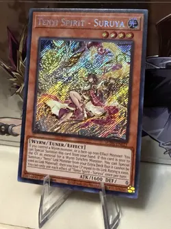 Yu-Gi-Oh! Tenyi Spirit - Suruya SUDA-EN021 Secret Rare 1st Edition NM - Image 3