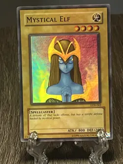 Mystical Elf – LOB-062 – Unlimited – Ultra Rare – Yu-Gi-Oh! - Image 4
