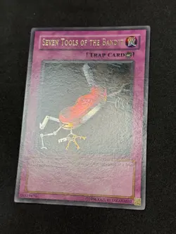 Yugioh Seven Tools of the Bandit MRD-129 1st Edition Ultra Rare LP - Image 3