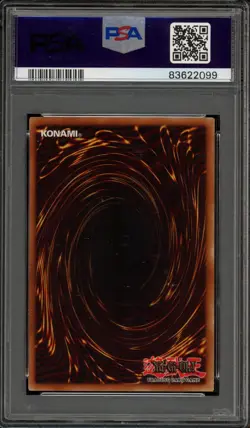 Yu-Gi-Oh! Trap Hole Legend of Blue Eyes 1st Edition Super Rare LOB-058 PSA 9 - Image 2