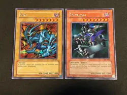 Yugioh Zoa TFK-001 Metalzoa TFK-002 Prismatic Secret Rare Promo LP/P & MP - Image 1