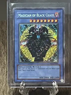 Magician of Black Chaos – PP01-EN001 – Unlimited – Secret Rare – Yu-Gi-Oh! - Image 1