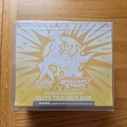 Brilliant Stars Pokemon Center Elite Trainer Box - Sealed & with protective case - Image 1