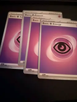 POKEMON SCARLET & VIOLET BASIC PSYCHIC ENERGY COMMON X4 - Image 1