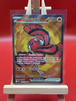 Oricorio EX 110/094 Pokemon TCG Phantasmal Flames Ultra Rare (NM) - Image 1