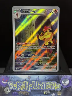 Pokemon Card Armarouge 203/198 Scarlet & Violet Base Illustration Rare Near Mint - Image 1