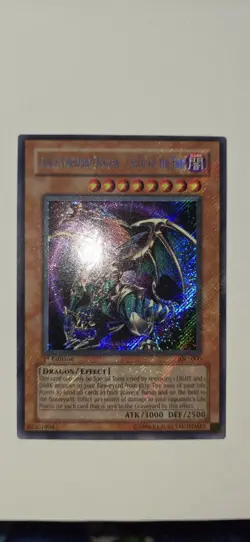G2U Yugioh Chaos Emperor Dragon Envoy of the End IOC000 1st Edition NM HOLO BLE - Image 1