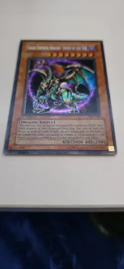 G2U Yugioh Chaos Emperor Dragon Envoy of the End IOC000 1st Edition NM HOLO BLE - Image 3