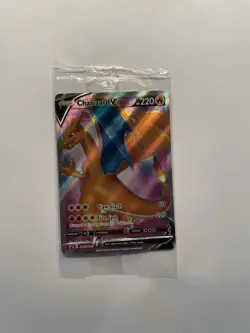 Pokemon Champions Path Charizard V SWSH050 Promo Full Art Card Sealed - Image 1