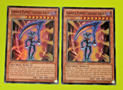 Yu-Gi-Oh Gimmick Puppet Twilight Joker Super Rare NUMH-EN007 Nm 2 cards - Image 1
