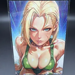 Cammy White Anime Waifu Card Doujin ACG Goddess Holo - Image 1