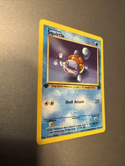 Squirtle 68/82 1st Edition Team Rocket 2000 Vintage WOTC Pokemon TCG Card - Image 2