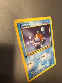 Squirtle 68/82 1st Edition Team Rocket 2000 Vintage WOTC Pokemon TCG Card - Image 3