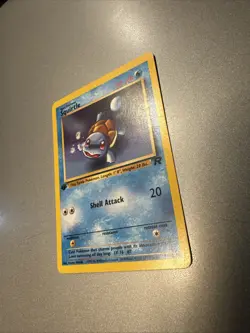 Squirtle 68/82 1st Edition Team Rocket 2000 Vintage WOTC Pokemon TCG Card - Image 4