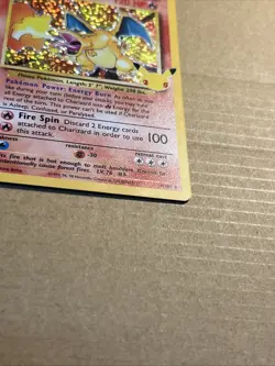 Pokemon TCG Charizard Celebrations Holo Rare Card 4/102 Mint Condition - Image 2