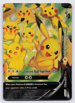 Pikachu V-Union Holofoil Promo SWSH: Sword & Shield Promo Cards SWSH142 NM - Image 1