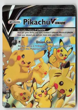 Pikachu V-Union - SWSH139 - SWSH: Sword & Shield Promo Cards Holo - PTCG - Image 1