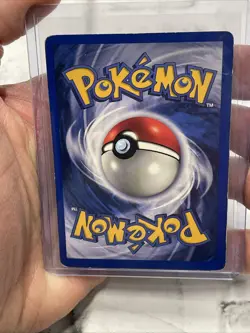 Pokemon Growlithe 28/102 WotC Base Set Shadowless Unlimited MP Vintage Card TCG - Image 3