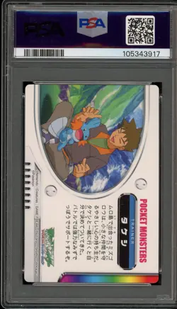 Pokemon Brock's Mudkip Adventure Card Zukan FRLG #041 PSA 10 Gem Mint - Image 2