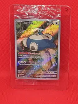 Snorlax SVP EN 051 Black Star Promo Scarlet & Violet Pokemon 151 Card Sealed (F) - Image 1