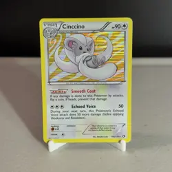 Pokemon Card - Cinccino 105/113 Legendary Treasures Holo - Image 1