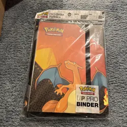 Official Charizard Red 9-Pocket Collector's Album - Protect Your Cards Stylishly - Image 1