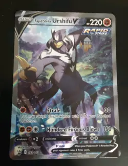 Pokemon Rapid Strike Urshifu V Full Art Ultra Rare Holo Card Battle Styles 153/… - Image 1