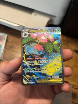 Pokemon Card TCG Mega Venusaur EX 155/132 Full Art Ultra Rare Evolution - Image 1