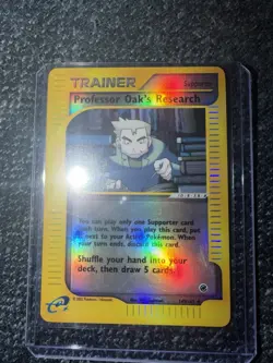 Pokemon Professor Oak's Research Expedition Base Set Holo Rare 149/165 Card 2002 - Image 1