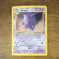Gengar Holo 5/62 Fossil WOTC 1999 Vintage Pokemon Card 👻 No Reserve Auction - Image 1