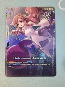 2025 Gundam Card Game Unforeseen Incident (Store Tournament Winner Pack) 014 - Image 1