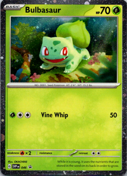 Bulbasaur - SVP046 - Pokemon Scarlet & Violet Promo Ultra Rare Holo Card NM - Image 1