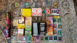 Large Pokemon Card/Yu-Gi-Oh! Card/Digimon Card Collection - Image 1