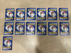 Lot of 13 Vintage Pokemon Card Lot Base Set 1+2, Team Rocket, Fossil, LP-MP - Image 2