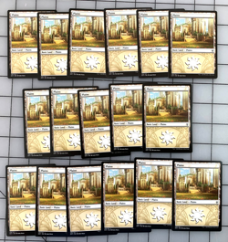 Guilds of Ravnica Guild Kit SELESNYA PLAINS x17 mtg I Combine Ship - Image 1