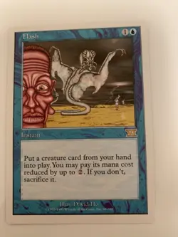 MTG NM Flash 6th Edition Free Shipping In The US With Tracking - Image 1