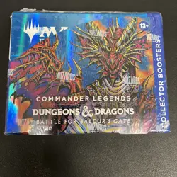 Commander Legends Battle For Baldur’s Gate Collector Boosters Box New Sealed MTG - Image 1