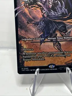 Super Shredder (Showcase) [Teenage Mutant Ninja Turtles] Foil Near Mint MTG M285 - Image 5