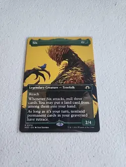 MTG Six Regular (Borderless) - Modern Horizons 3 N/M #M78 - Image 1