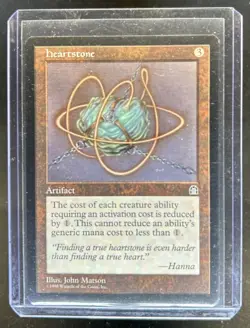 1998 Magic MTG Stronghold Heartstone - Image 1
