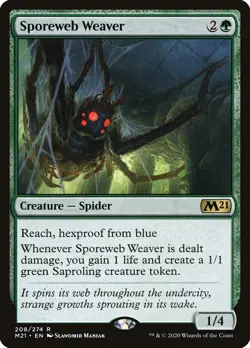Sporeweb Weaver [Core Set 2021] Magic MTG - Image 1