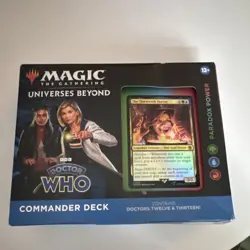 Magic: The Gathering Universes Beyond Doctor Who Paradox Power Commander Deck - Image 1