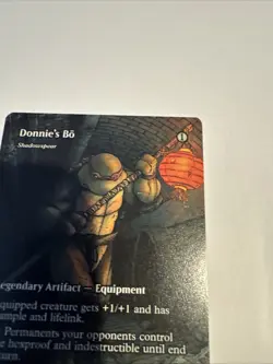 Donnie's Bo Shadowspear (Borderless) Teenage Mutant Ninja Turtles NM (514221) - Image 3