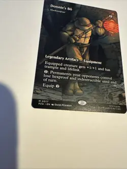 Donnie's Bo Shadowspear (Borderless) Teenage Mutant Ninja Turtles NM (514221) - Image 5