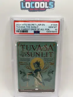 2024 MTG TUVASA THE SUNLIT Full Art FOIL SLD MYTHIC PSA 10 Gem Mint - Image 1