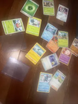 Pokemon Bulk Card Lot (with Card Sleeves Bonus - Image 1
