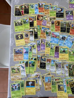 Pokemon Card Bundle 126 TCG Bulk Job Lot. Mainly basic but some stage 1s - Image 3