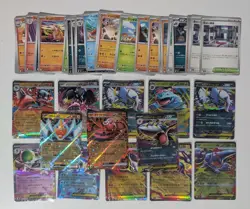 Japanese Pokemon TCG Card Lot – EX Cards Bundle + Bulk – 42 Cards NM - Image 1