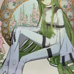 YuGiOh C.C. Code Geass Card Sleeves Gold Frame 60ct Perfect - Image 2