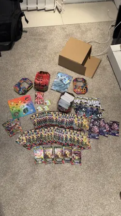 Massive 700+ Card TCG Job Lot – Pokemon & One Piece (Reverse Holos, Bulk & Tins) - Image 1